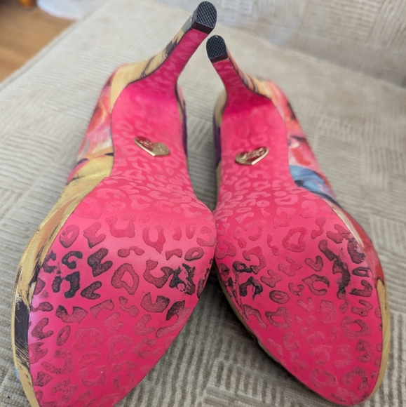 Betsey Johnson floral platform Heal Size 7M Women's - Picture 10 of 10
